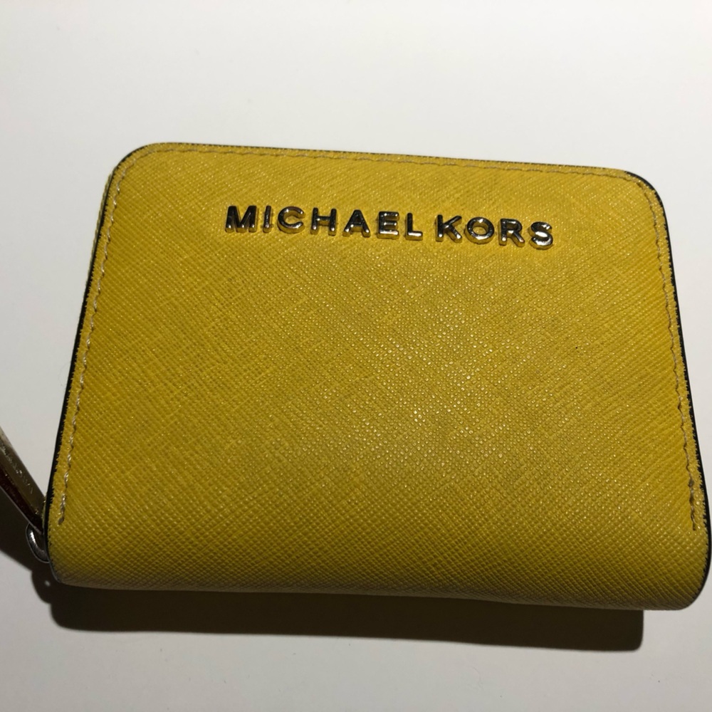 Michael Kors Yellow Wallet